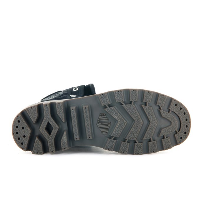 Dámské Boty Palladium Pampa Baggy WAX Černé | CZ ENY-32B